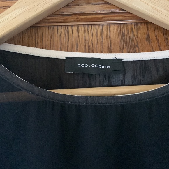 Cop.copine | Sheer cropped tshirt | Size 36 - Picture 2 of 4